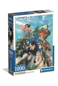 Puzzle 1000 el. Compact Lupin III Clementoni