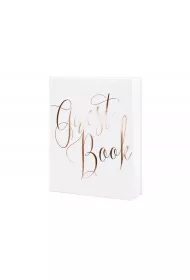 Ksiga Goci Guest book 20x24.5cm biay 22 kartki