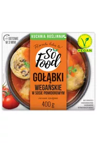 So Food Gobki wegetariaskie w sosie pomidorowym 400 g