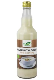 Bio Planet Barszcz bia�y na zakwasie niepasteryzowany 480 ml Bio