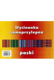 Zeszyt papier�w kolorowych Cormoran A4 paski
