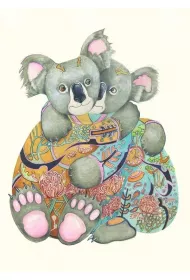 DM Collection Karnet Koala A118 B6 + koperta