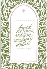 Zaproszenie Komunia (5 szt)