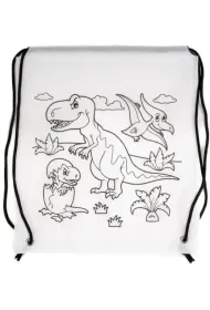 Fandy Worek szkolny do malowania Tinting dino