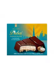 Alyan Dubajska Czekolada Mleczna z Nadzieniem Kokosowym i Kunaf 100 g