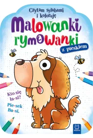 MALOWANKI RYMOWANKI Z PIESKIEM. CZYTAM SYLABAMI I KOLORUJ�