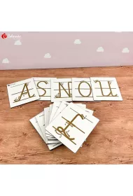 Alfabet do nauki pisania - du�e litery