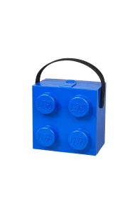 Lunchbox klocek LEGO z r�czk� Niebieski