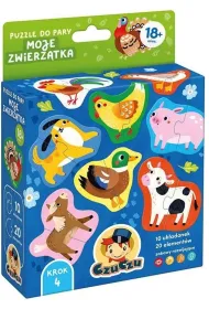 Puzzle do pary Moje Zwierz�tka Bright Junior Media