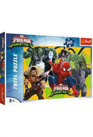 Puzzle 260 el. Spiderman w akcji. Spiderman Trefl