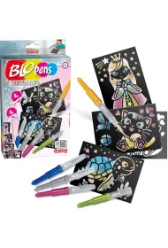 Blopens d�ugopisy dmuchane 5 szt. metalic