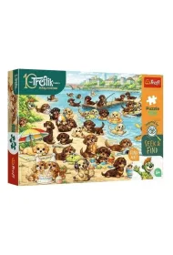 Puzzle 100el Jamniki i Trefliki TREFL 16585