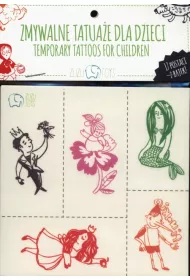 Zmywalne tatua�e dla dzieci - Postaci z bajek Zuzu Toys