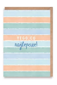 Cardie Kartka okoliczno�ciowa Tego, co najlepsze