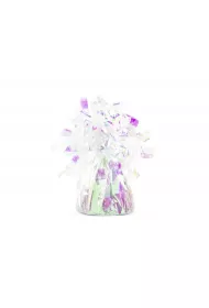 PartyDeco Ci�arek do balon�w foliowy opalizuj�cy 4 szt.