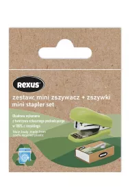 Beniamin Zestaw mini zszywacz + zszywki