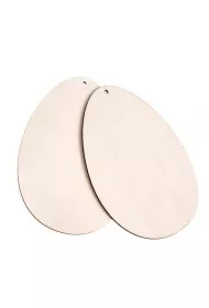 dpCraft Drewniane jajka 15cm 2 szt.