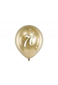 PartyDeco Balony Glossy 70-tka z�ote 30 cm