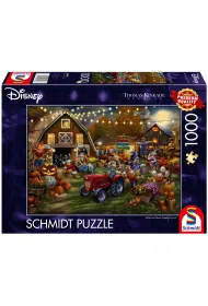 Puzzle PQ 1000 el. Myszka Miki & Minnie Festiwal dyni Schmidt