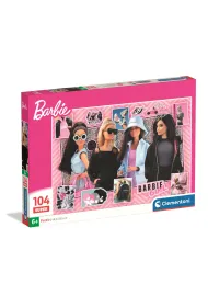 Puzzle 104 elementy Barbie CLEMENTONI 25008