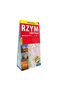 Rzym i Watykan mapa samochodowa 1:12 000 papier 2024