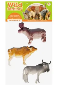 Zwierz�ta Dzikie figurki 3 szt. MEGA CREATIVE 572084