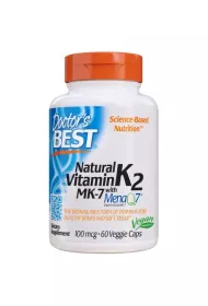 Doctors Best Witamina K2 MK7 100 mcg Suplement diety 60 kaps.