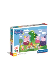 Puzzle 60 el. SuperColor. Peppa Pig Clementoni