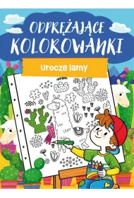 Odpr�aj�ce kolorowanki. Urocze lamy