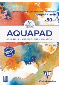 Clairefontaine Blok A4 akwarelowy aquapad 300g 50ark