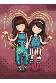 Malowanie po numerach - Fireworks Kids 30x40cm Ideyka