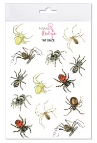Tatua�e zmywalne Paj�czaki 2 Mama Maluje