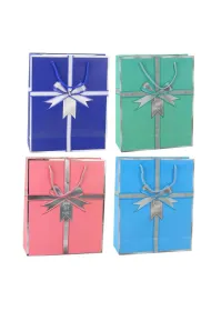 LeanToys Torebka prezentowa mix 32x26x12cm