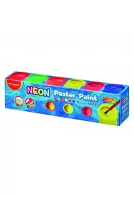 Keyroad Farby plakatowe neonowe 22ml 6 kolor�w 6 x 22 ml