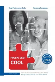 Polski jest Cool 2.1 Ksi��ka studenta + zeszyt �wicze� Poziom A2 Cz�� 1. Edycja 2024