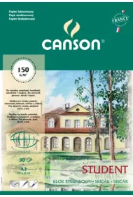 Canson Blok rysunkowy Student A3 150 g 30 kartek