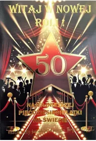 Yeku Karnet Urodziny 50 4K