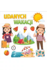 LearnHow Dekoracja szkolna - Udanych wakacji 13 el.