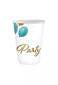 Godan Kubeczki papierowe Party 250ml 6 szt.