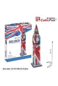 Puzzle 3D Zegar Big Ben Cubic Fun