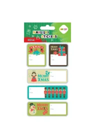 Happy Color Naklejki EFFECT-Xmas Tag 10x20cm