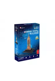 Puzzle 3D 38 el. Led Empire State Building Cubic Fun
