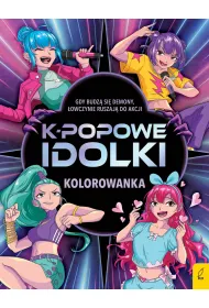 K-popowe idolki. Kolorowanka