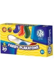 Astra Farby Plakatowe 6 x 20 ml