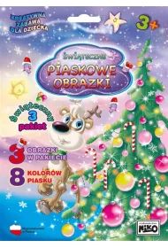 witeczny pakiet 3. witeczne piaskowe obrazki Niko