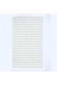 Dalprint Pere�ki samoprzylepne Ivory 4 mm 440 szt.