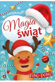 Ksi��eczka A4 Magia �wi�t. Ding-dong   NAKLEJKI SKRZAT 073676