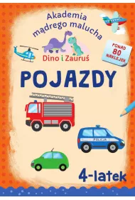 Dino i Zauru. 4-latek. Pojazdy