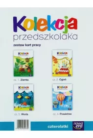 Kolekcja przedszkolaka. 4-latki. Karty pracy. Pakiet