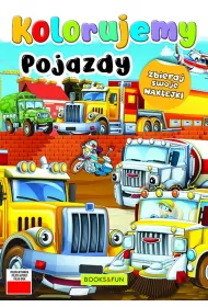 Pojazdy. Kolorujemy